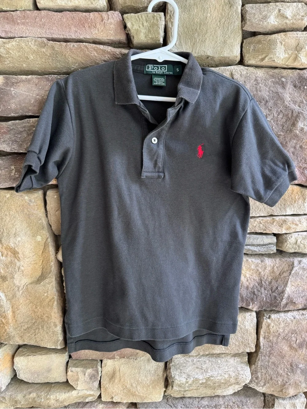 Polo Ralph Lauren Black Classic Polo with Red Pony
